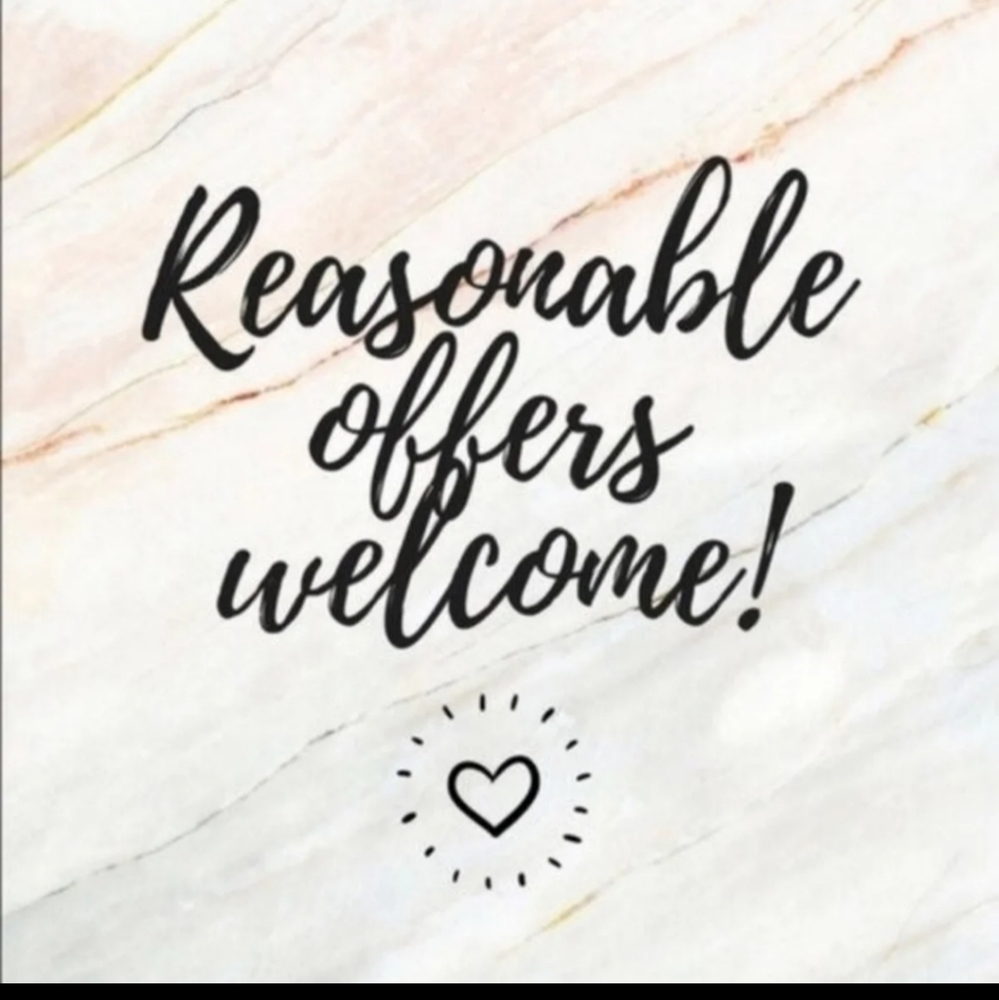 Reasonable Offers Welcome!